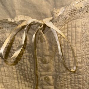 Elegant Cream Women's Top